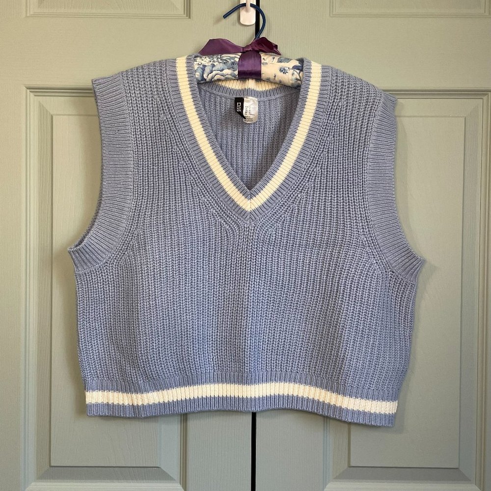 Cropped Knit Vest